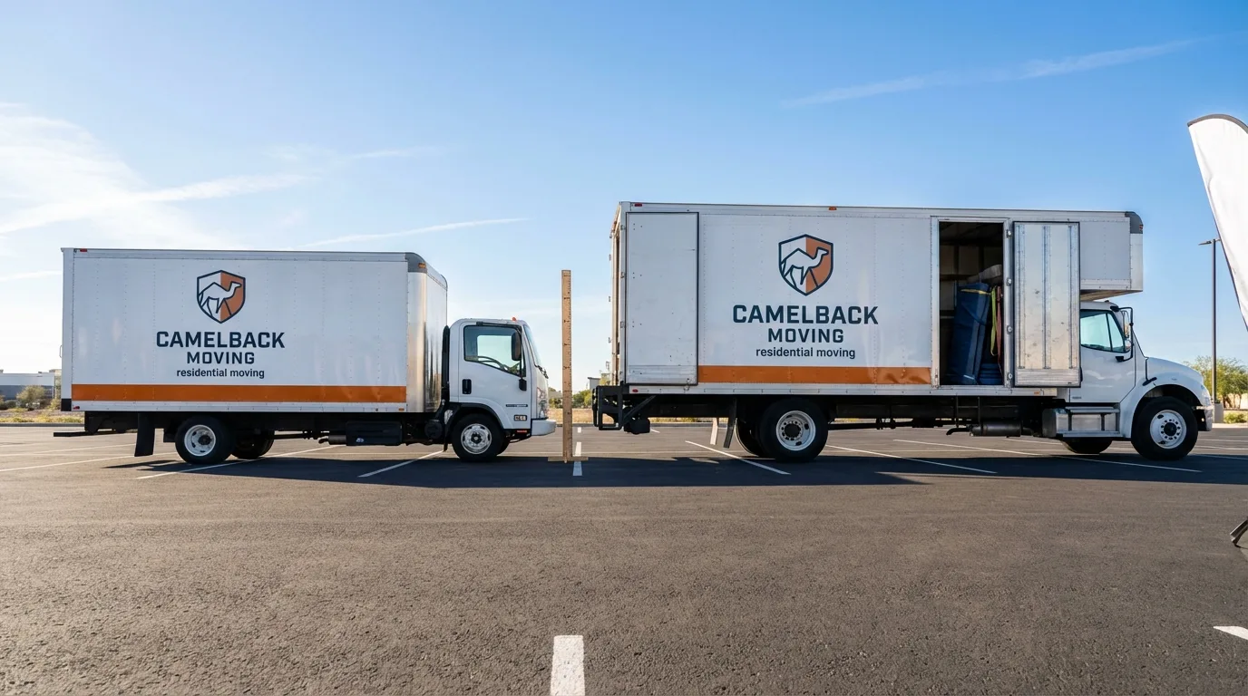 Moving truck size capacity guide in Crestview